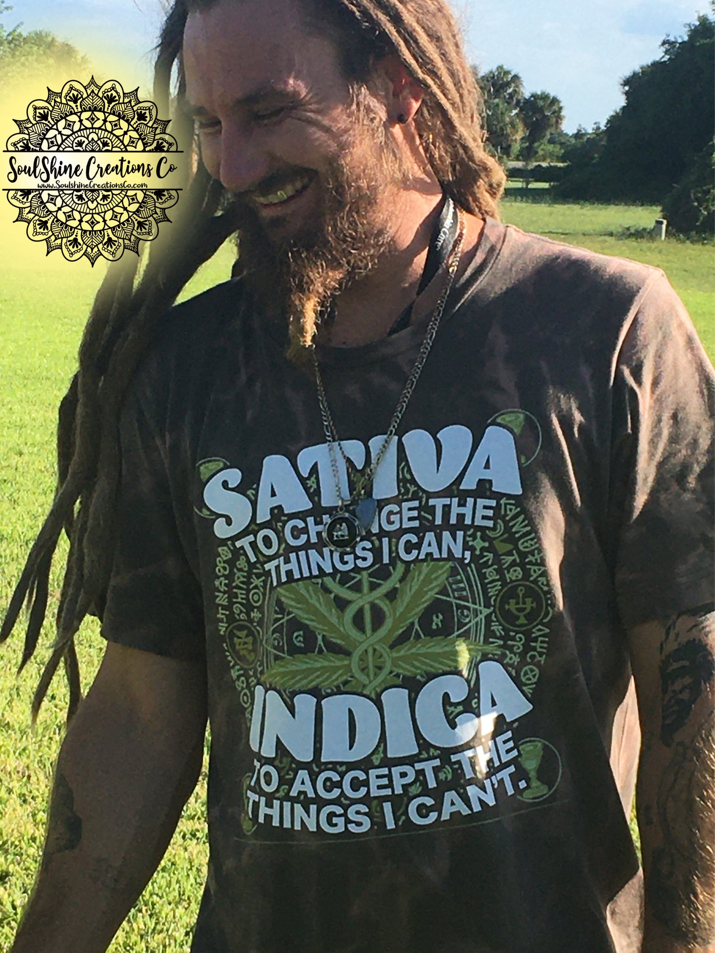 Sativa to Change Indica to Accept Bleached Shirt