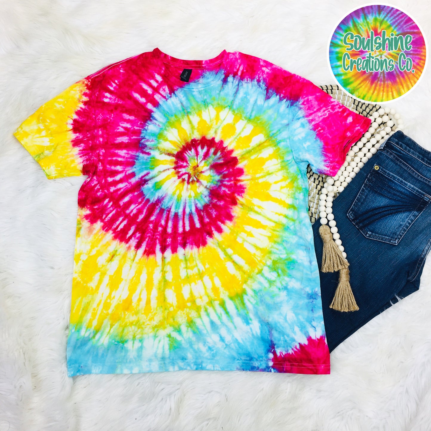 Starburst Rainbow Swirl Tie dye