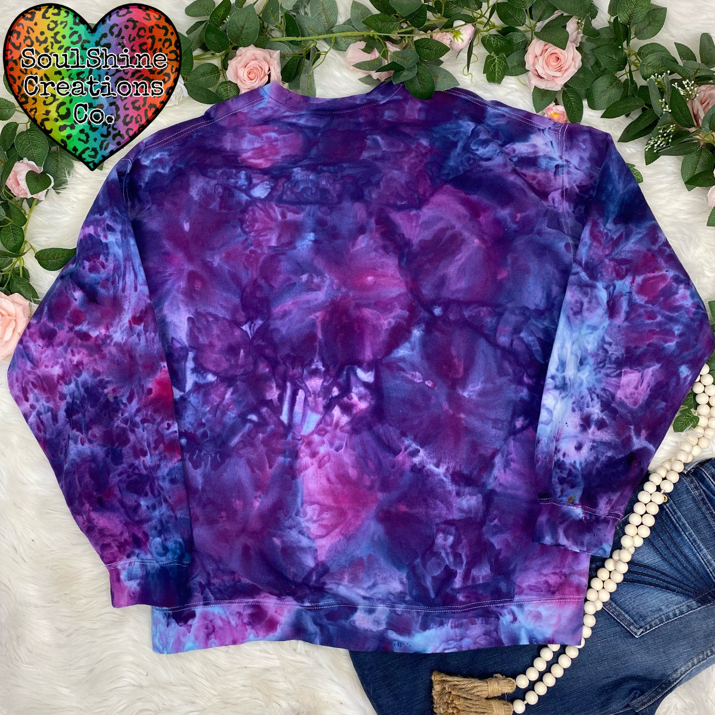 Galactic Galaxy Ice Dyed Tie Dye