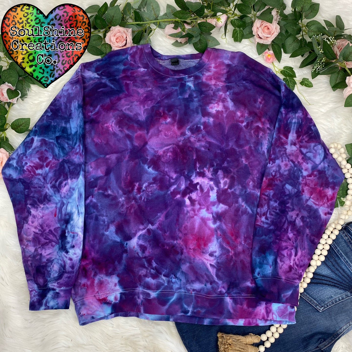 Galactic Galaxy Ice Dyed Tie Dye
