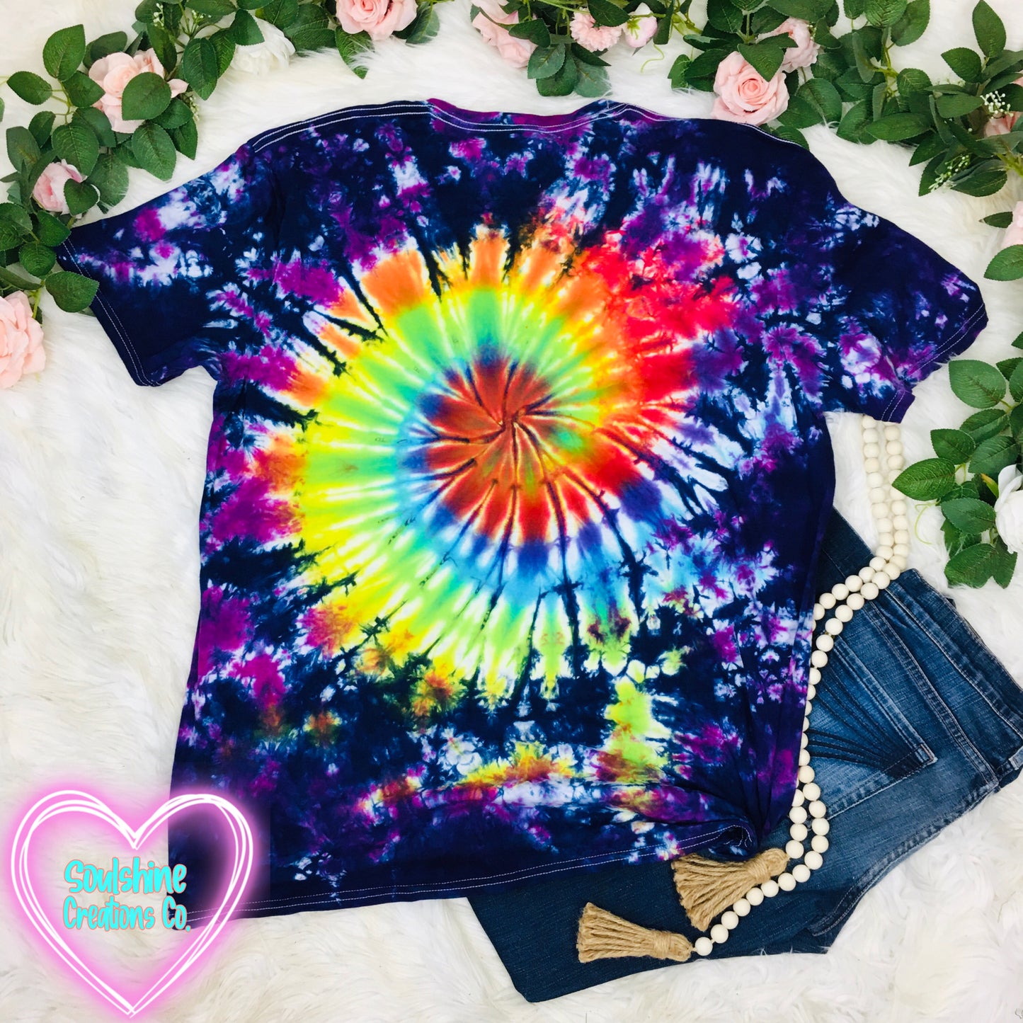 Rainbow Nebula Galaxy Tie Dye