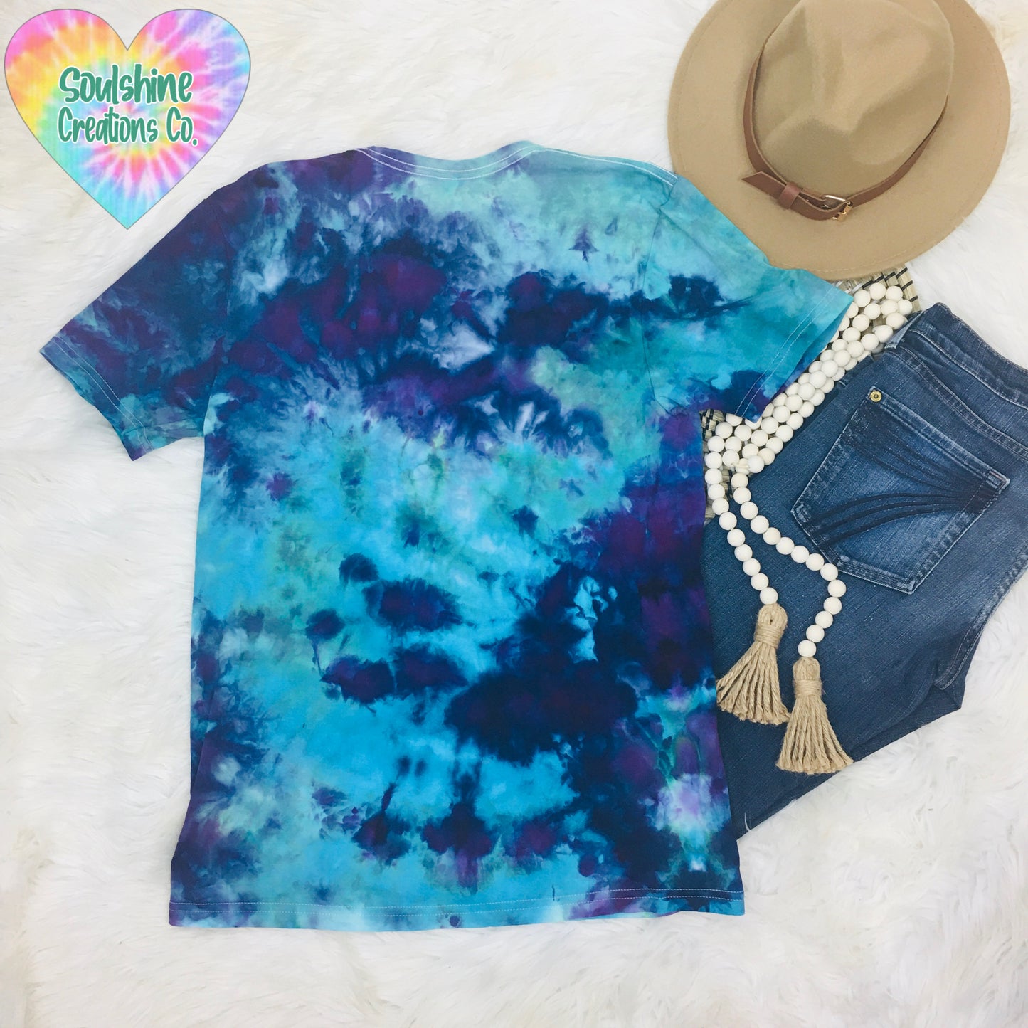 Jaded Sky Ice Tie Dye Shirt Size Medium