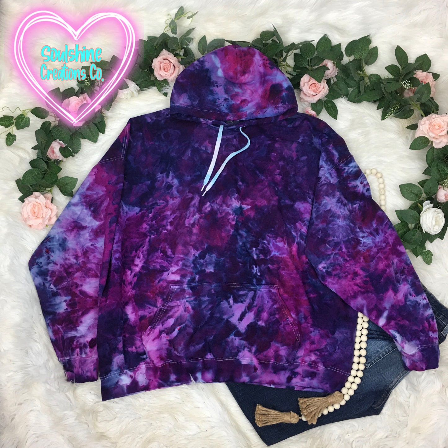 Galactic Galaxy Ice Dyed Tie Dye