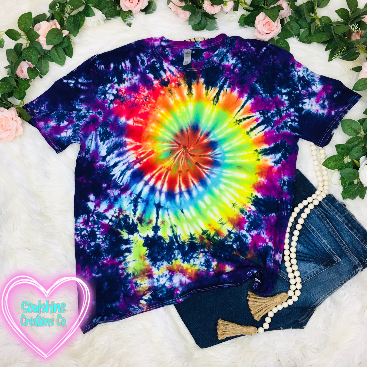 Rainbow Nebula Galaxy Tie Dye