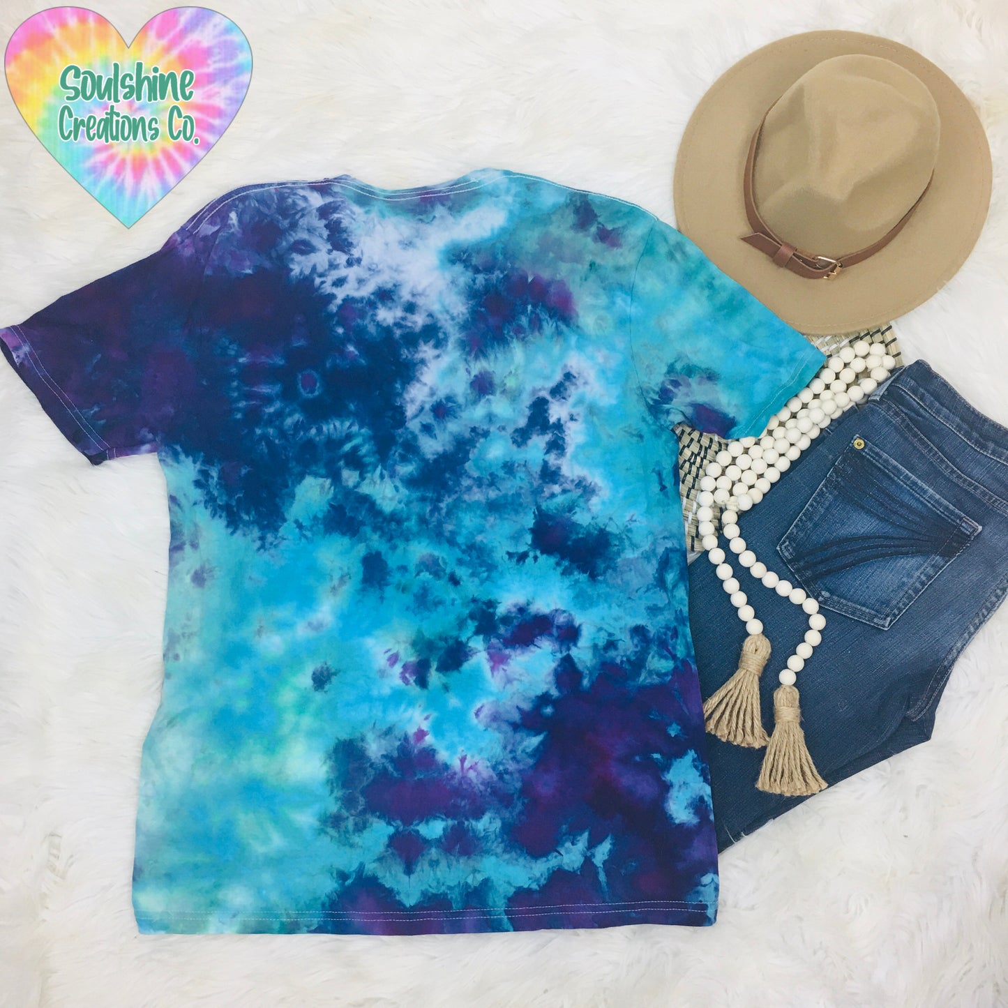 Jaded Sky Ice Tie Dye Shirt Size Large