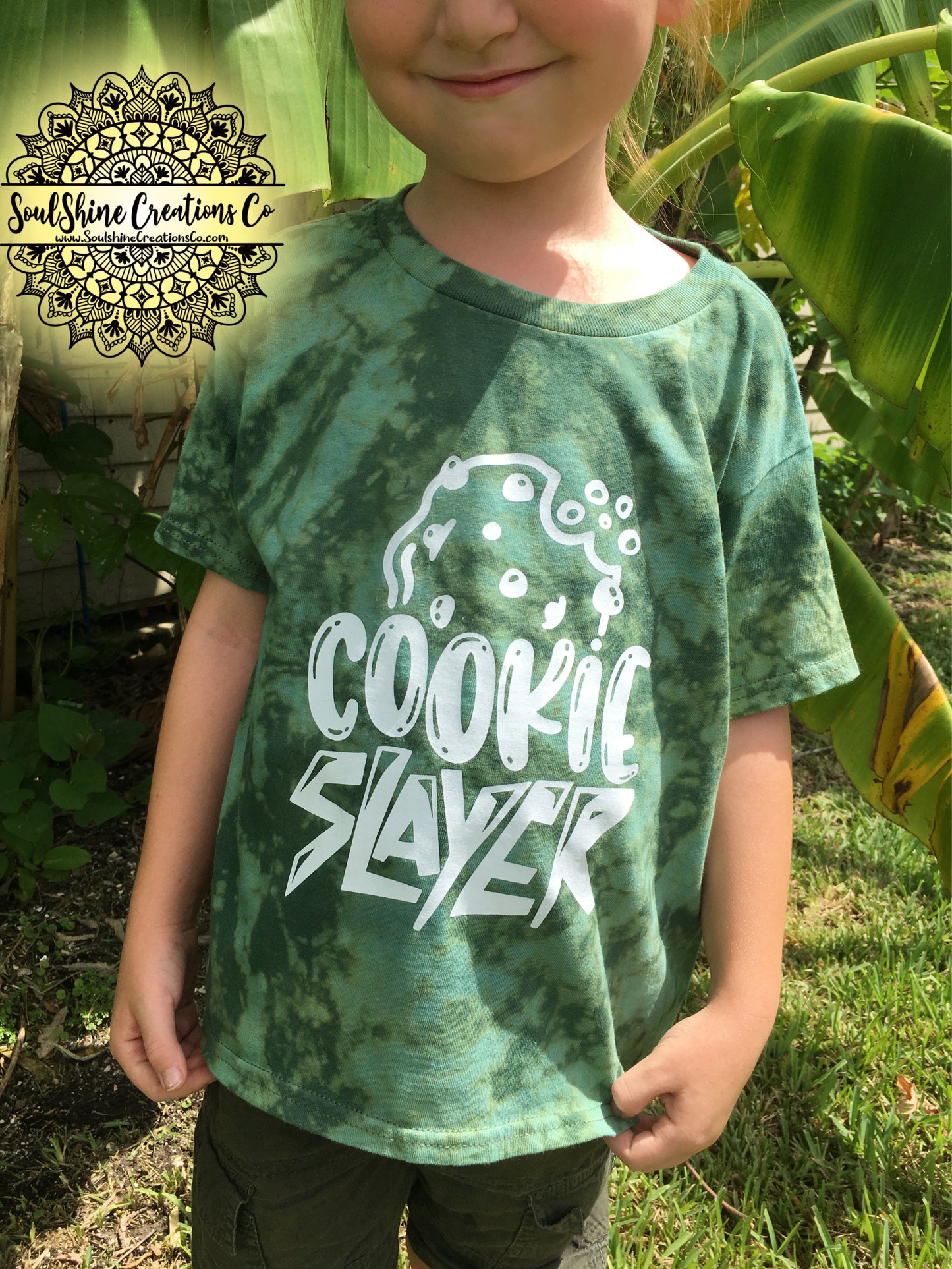 Cookie Slayer Bleached Kids Shirt