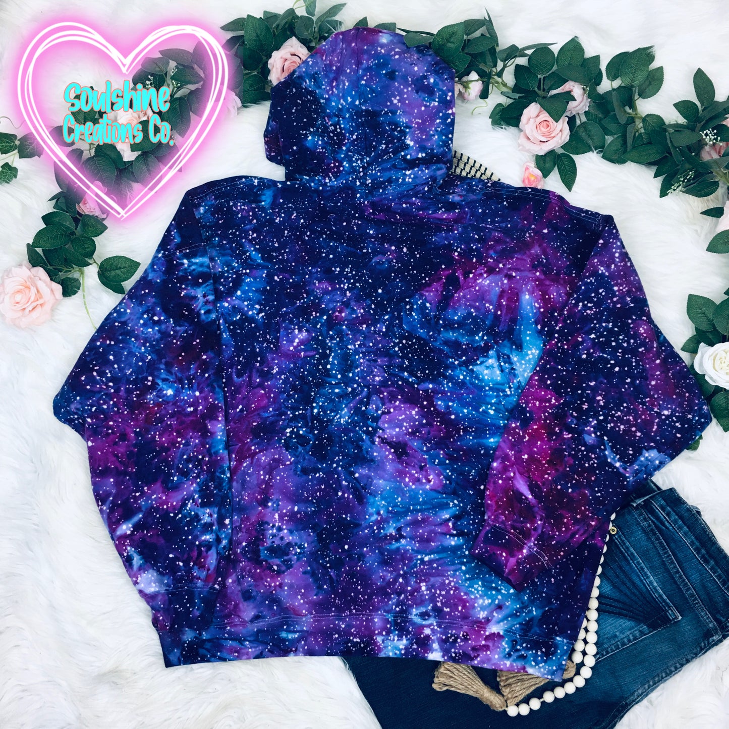 Galactic Galaxy Ice Dyed Tie Dye