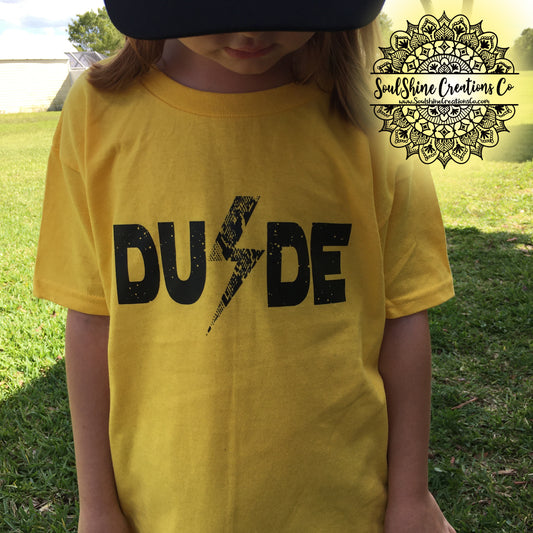 Dude Bolt Kids Shirt